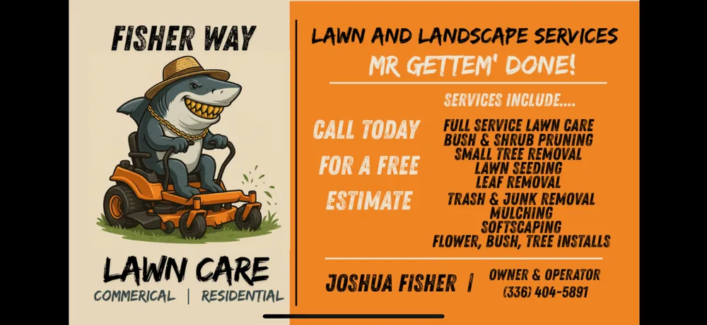 Professional landscape design in Newport, NC by Fisher Way Lawn Care