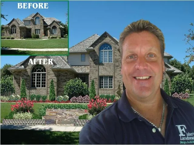 Custom garden landscaping in Clermont, FL - Fisher's Landscape