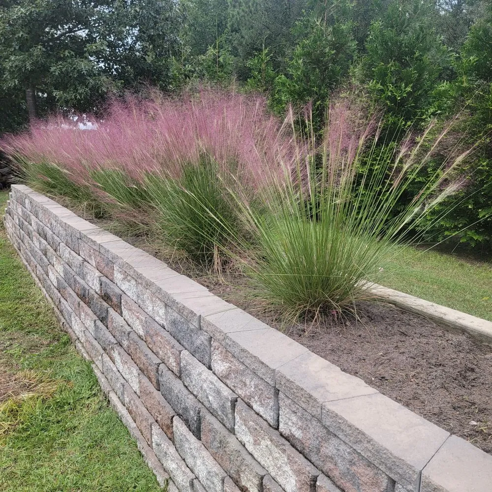 Expert garden landscaping for homes in Gaston, SC by Fisher's Lawn & Walls