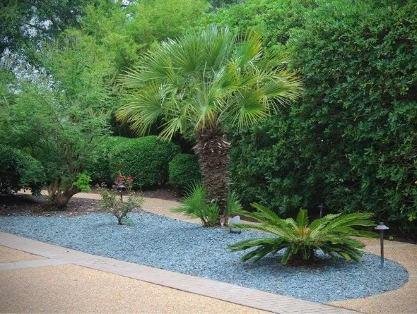 Professional landscape installation in Wilmington, NC by Fishwater Landscaping