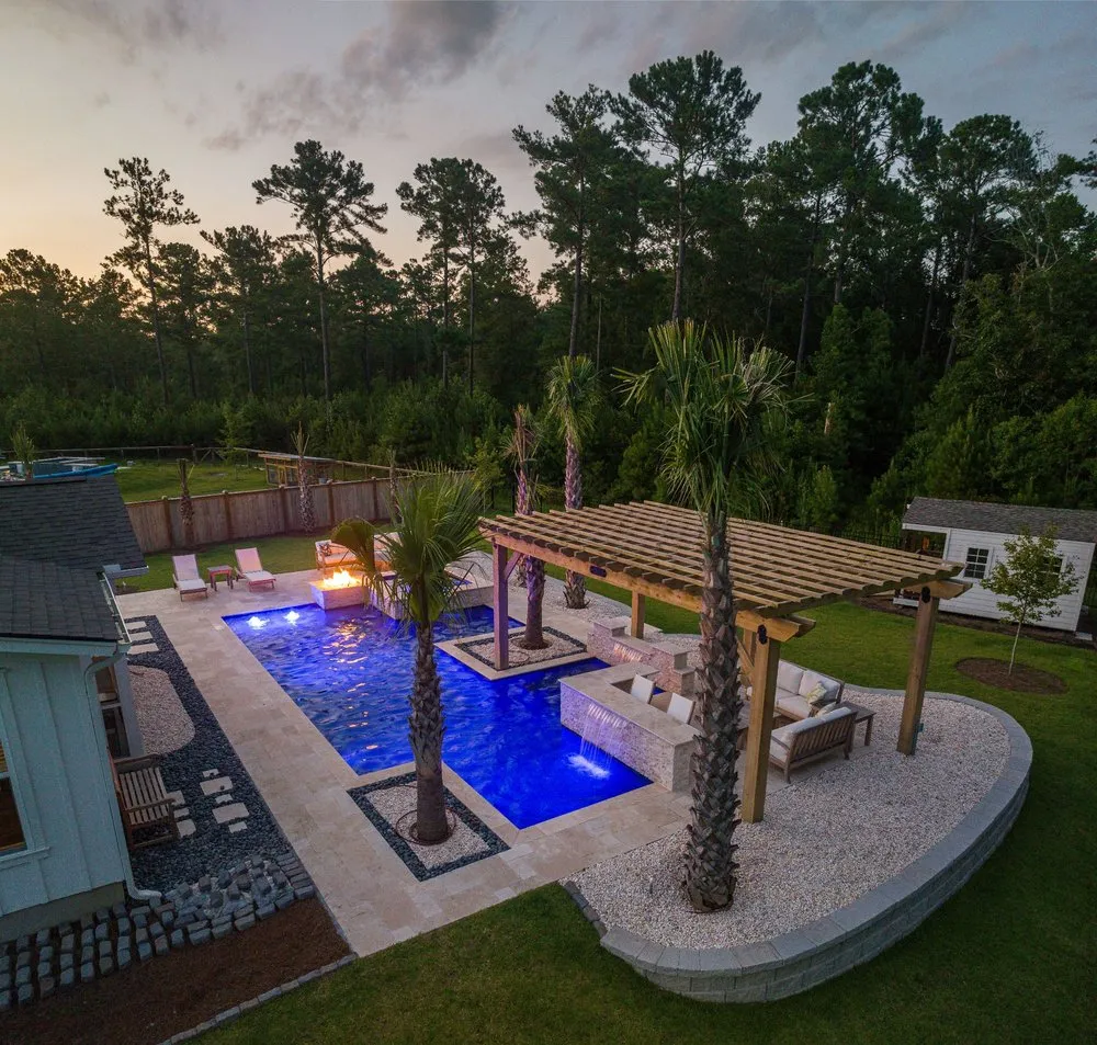 Affordable residential landscaping with custom design across Mount Pleasant, SC - Fister Landscapes