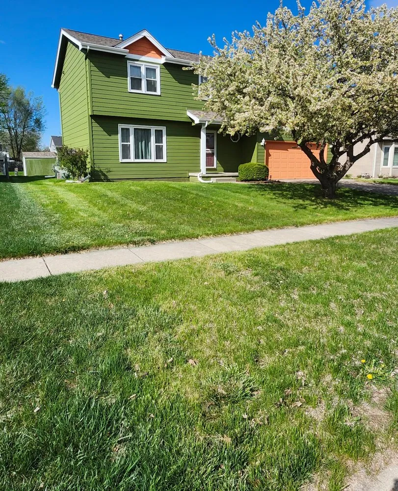 Custom lawn mowing service for residential properties across Urbandale, IA - Fitz Lawn Care