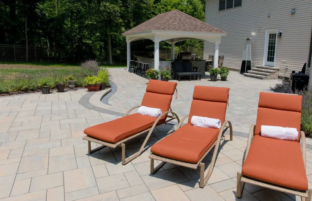 Custom outdoor landscaping in Green Brook, NJ - Fitz's Fish Ponds