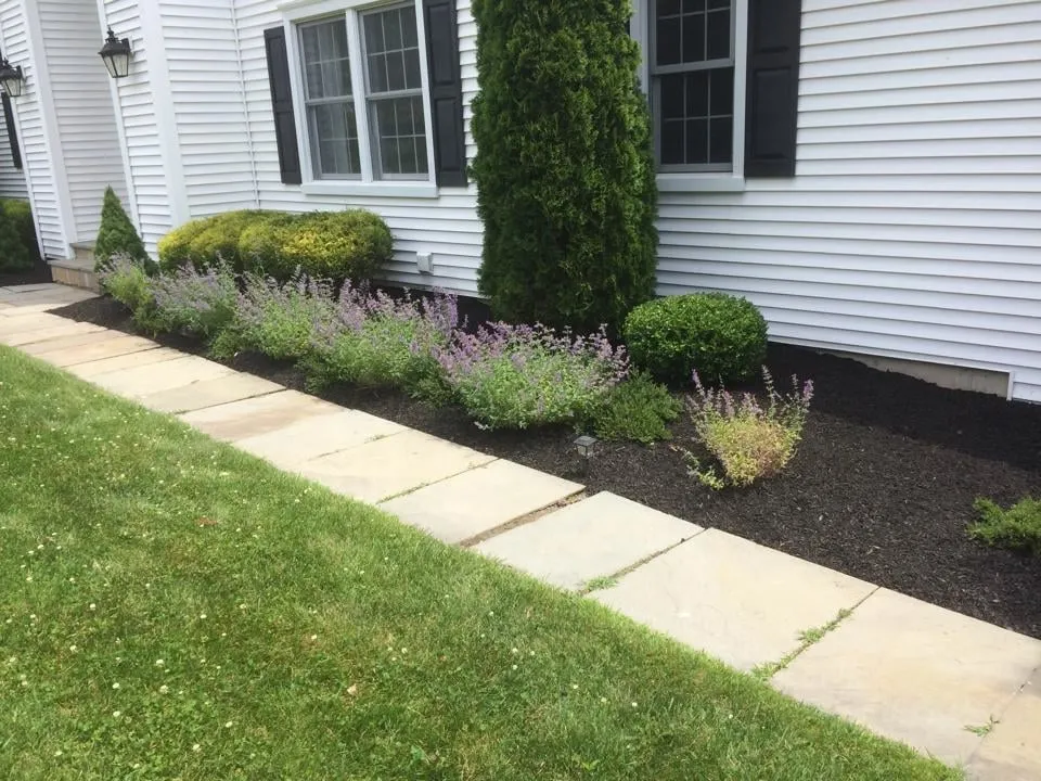 Custom landscaping services with custom design in Yorktown Heights, NY by Fitz's Landscaping