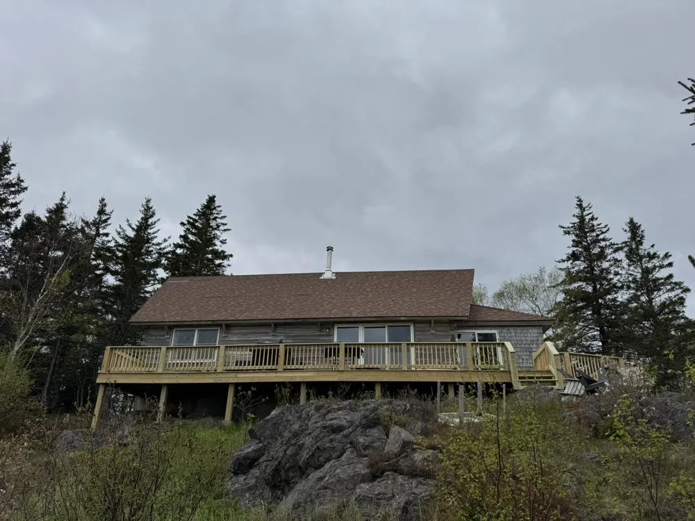 Custom yard maintenance with custom design in Pembroke, ME by Fitzsee Property Management