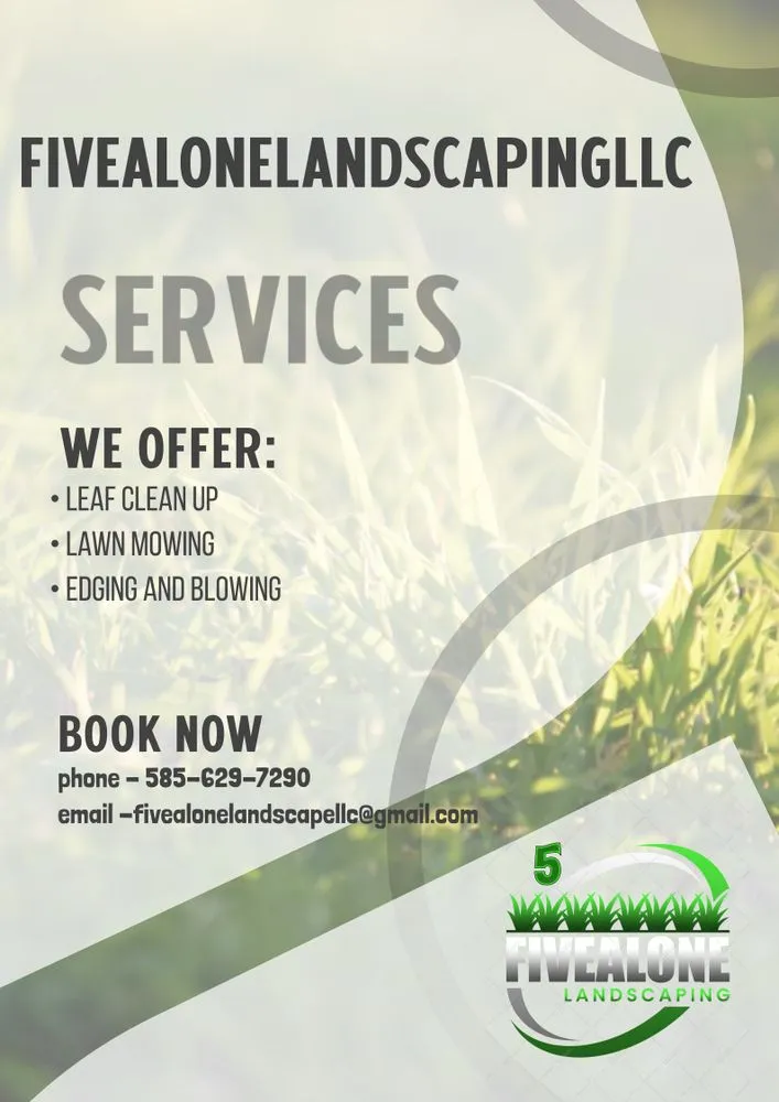 Expert yard maintenance for residential properties in Rochester, NY by Five Alone Landscaping