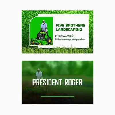 Five Brothers Landscaping Logo