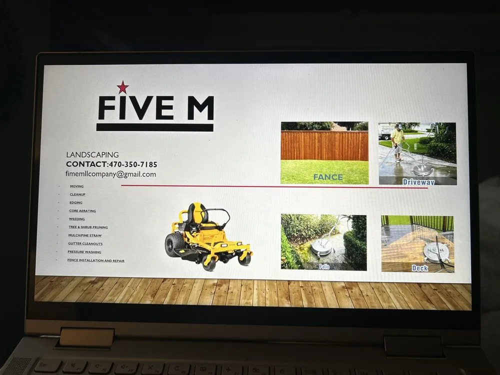 Affordable yard cleanup service for beautiful yards in Buford, GA by Five M