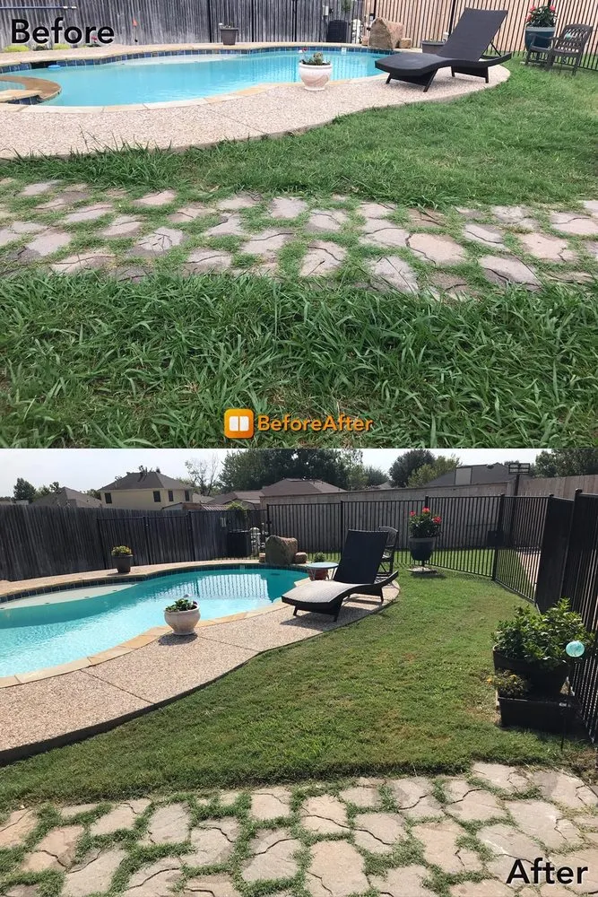 Top-rated outdoor landscaping in Rockwall, TX by Five Star Fertilizing & Weed Control