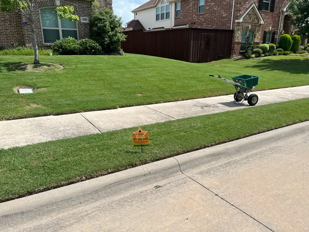 Trusted lawn care service for homes in Rockwall, TX by Five Star Fertilizing & Weed Control