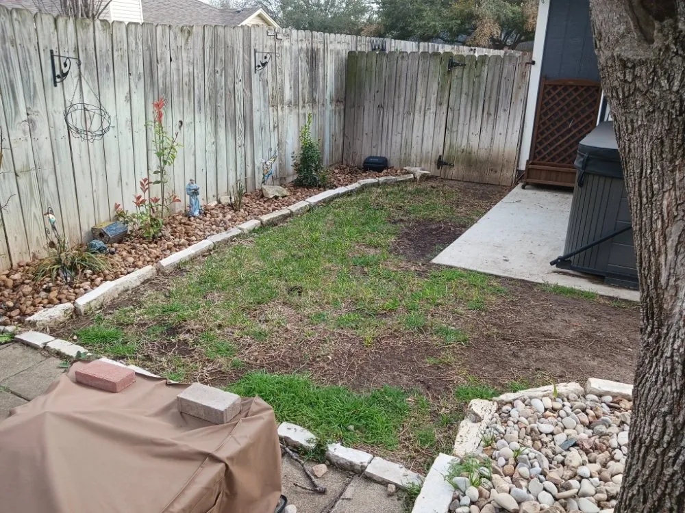 Local landscape installation in Belton, TX by Five Star Landscaping