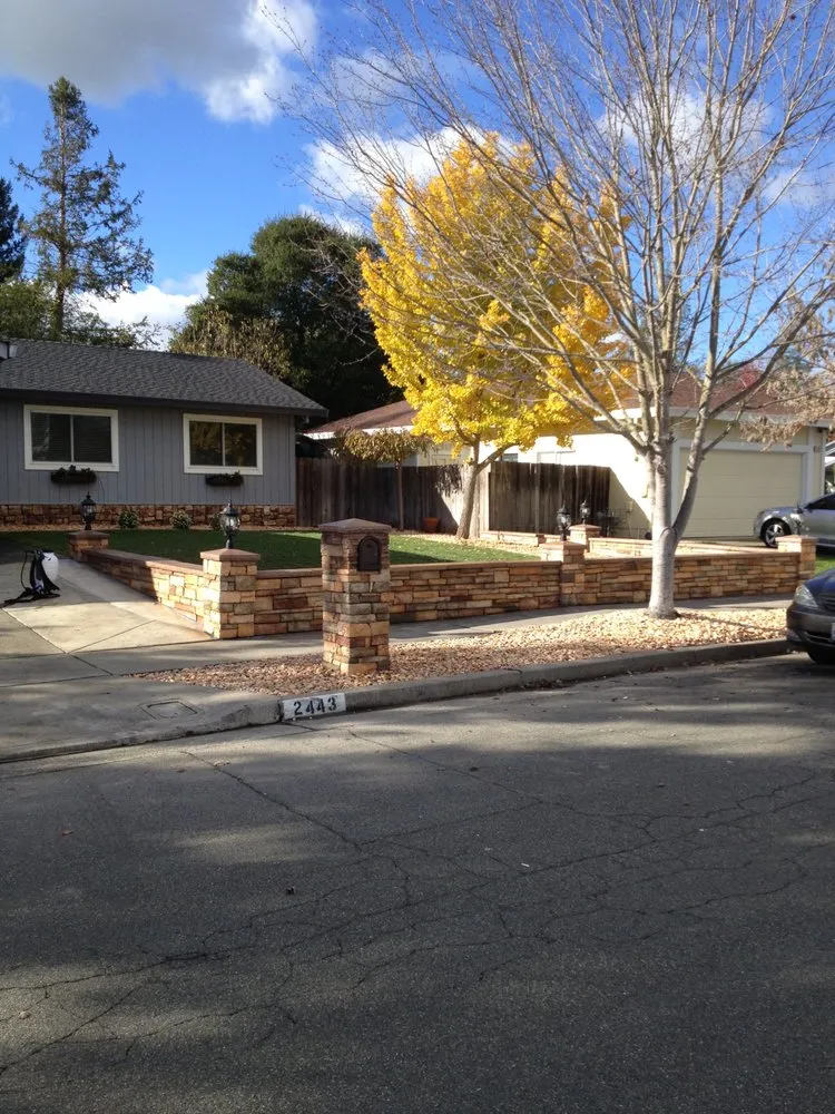 Custom landscape installation in Vallejo, CA - Five Star Landscaping