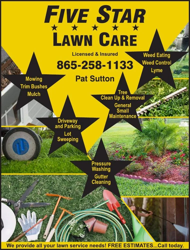 Custom landscaping services in Sevierville, TN - Five Star Lawn Care