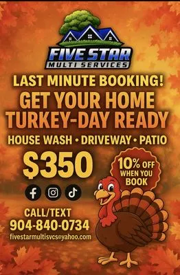 Five Star Multi Services Logo