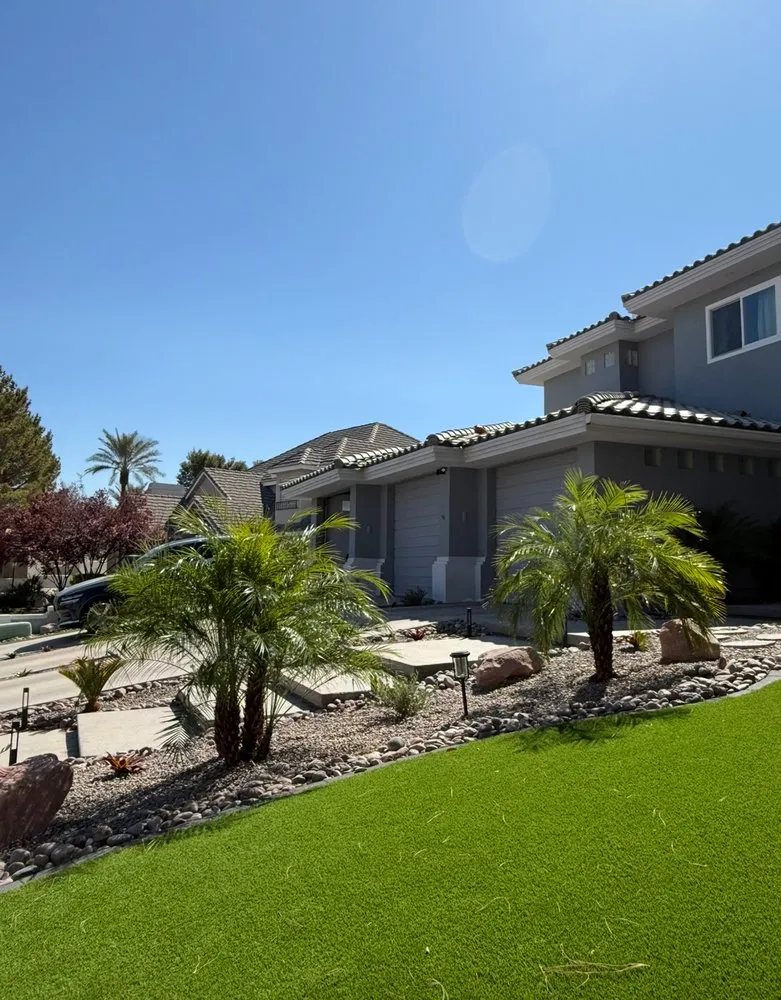 Expert landscape design with custom design in Las Vegas, NV by Five Star Tree Service