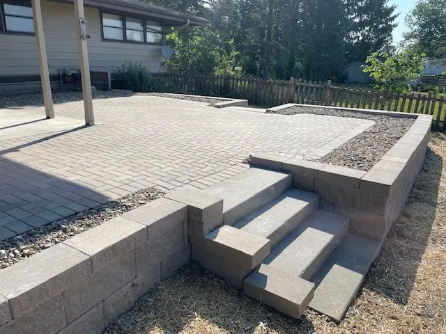 Local garden landscaping for residential properties in Iowa City, IA by Fix Fabrication