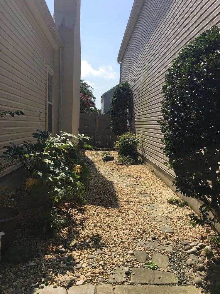 Affordable garden landscaping for residential properties in Virginia Beach, VA by Fixtures Lawn and Landscape