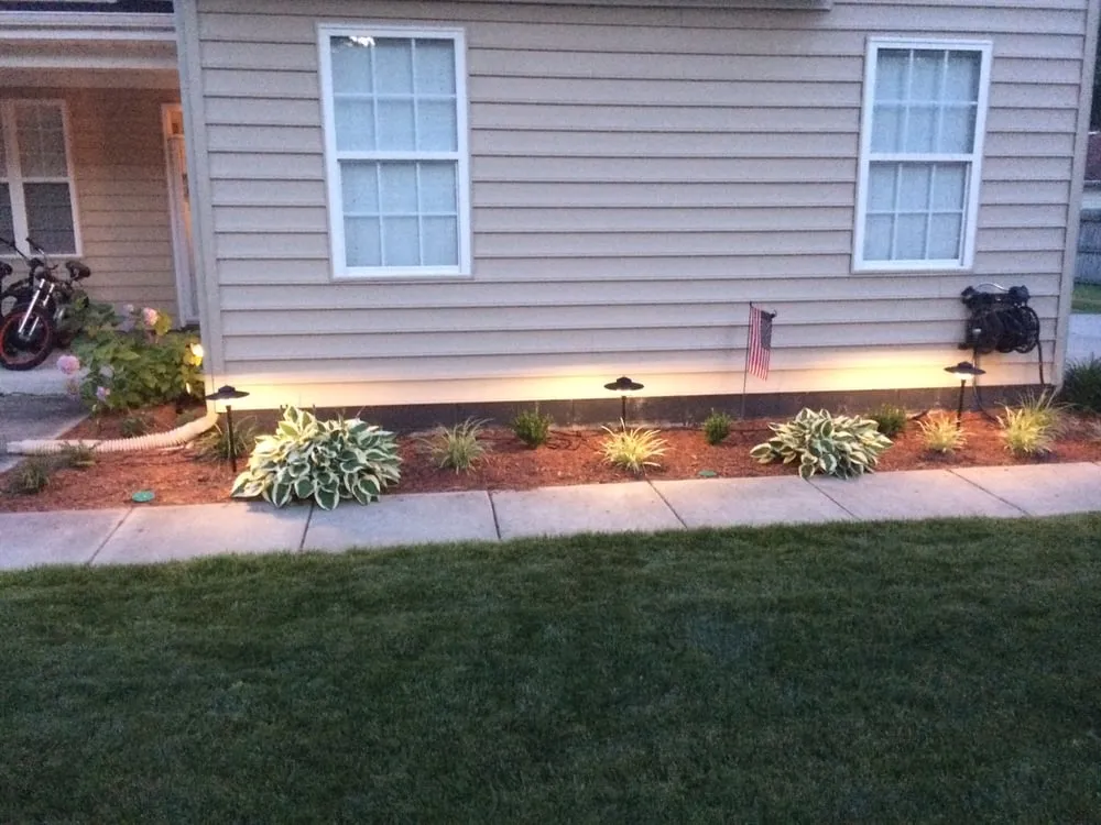Local landscaping services for homes in Virginia Beach, VA by Fixtures Lawn and Landscape