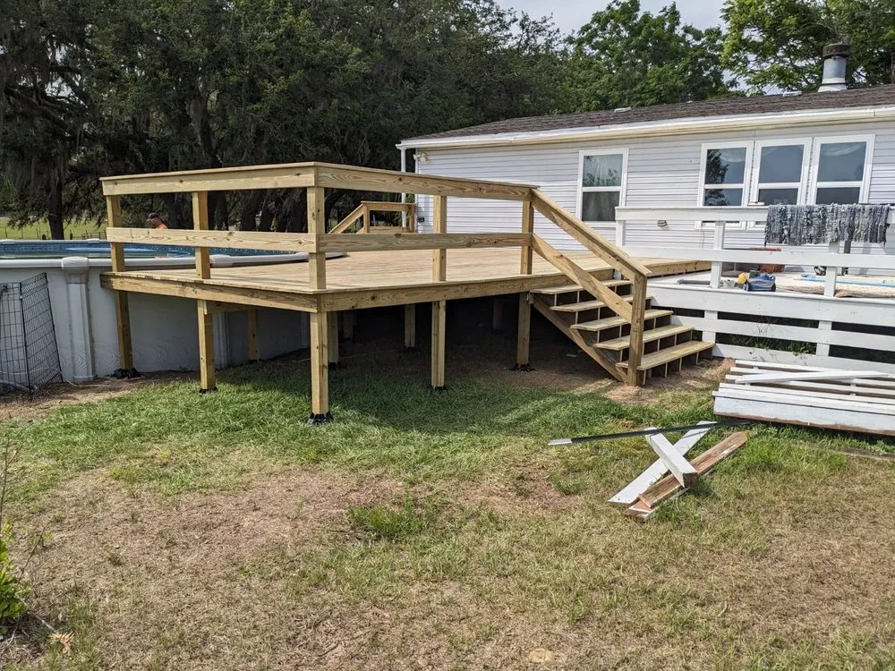 Professional outdoor landscaping in Brooksville, FL by F&J Curl