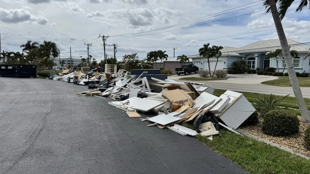 Local garden landscaping for homes in Cape Coral, FL by F&j Debris Removal
