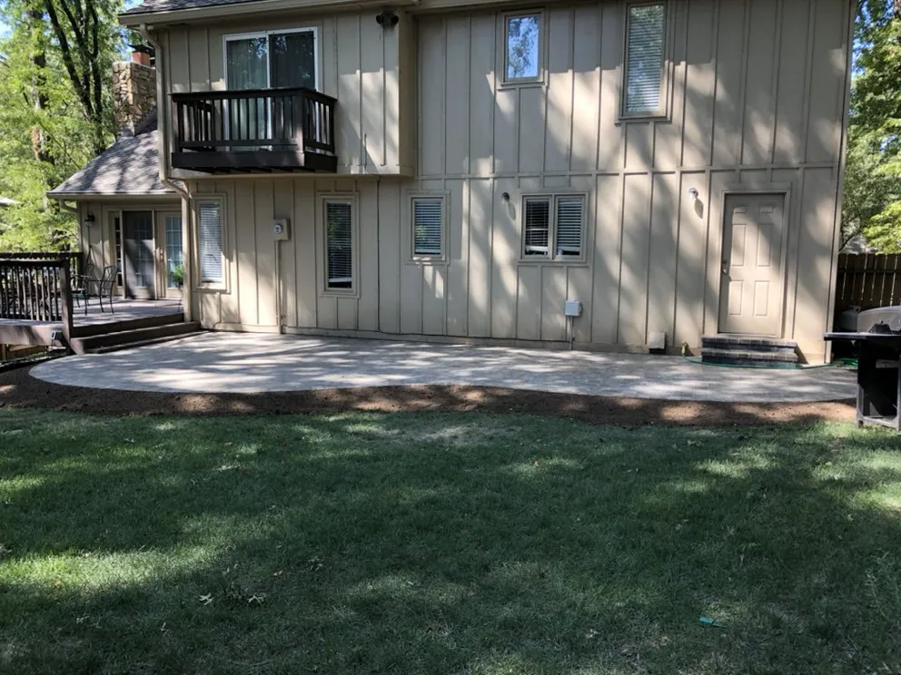 Professional outdoor landscaping for residential properties in Overland Park, KS by F&J Services