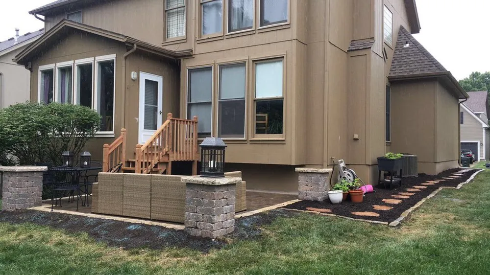 Affordable landscape installation in Overland Park, KS - F&J Services