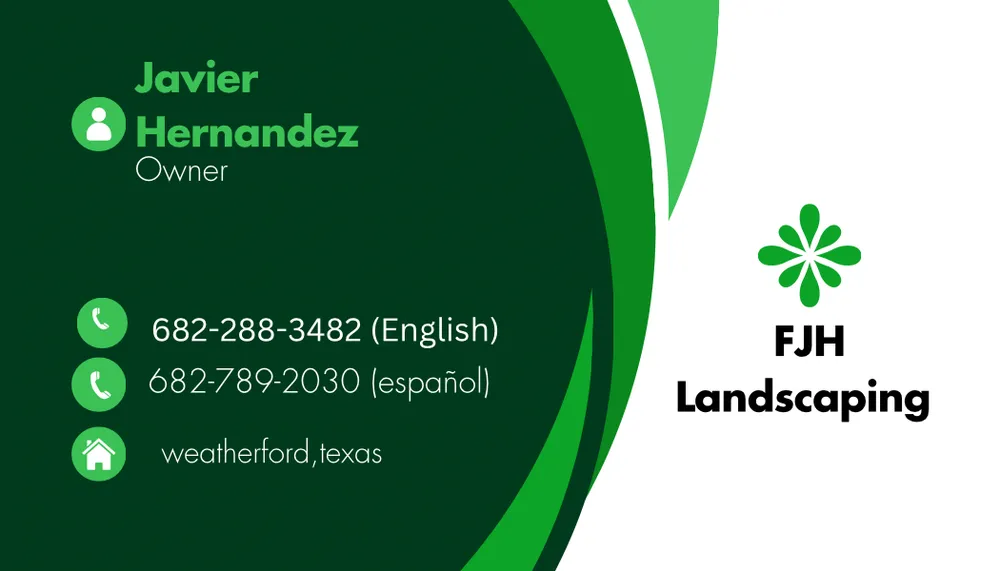 Local lawn mowing service experts serving Weatherford, TX - FJH Landscaping