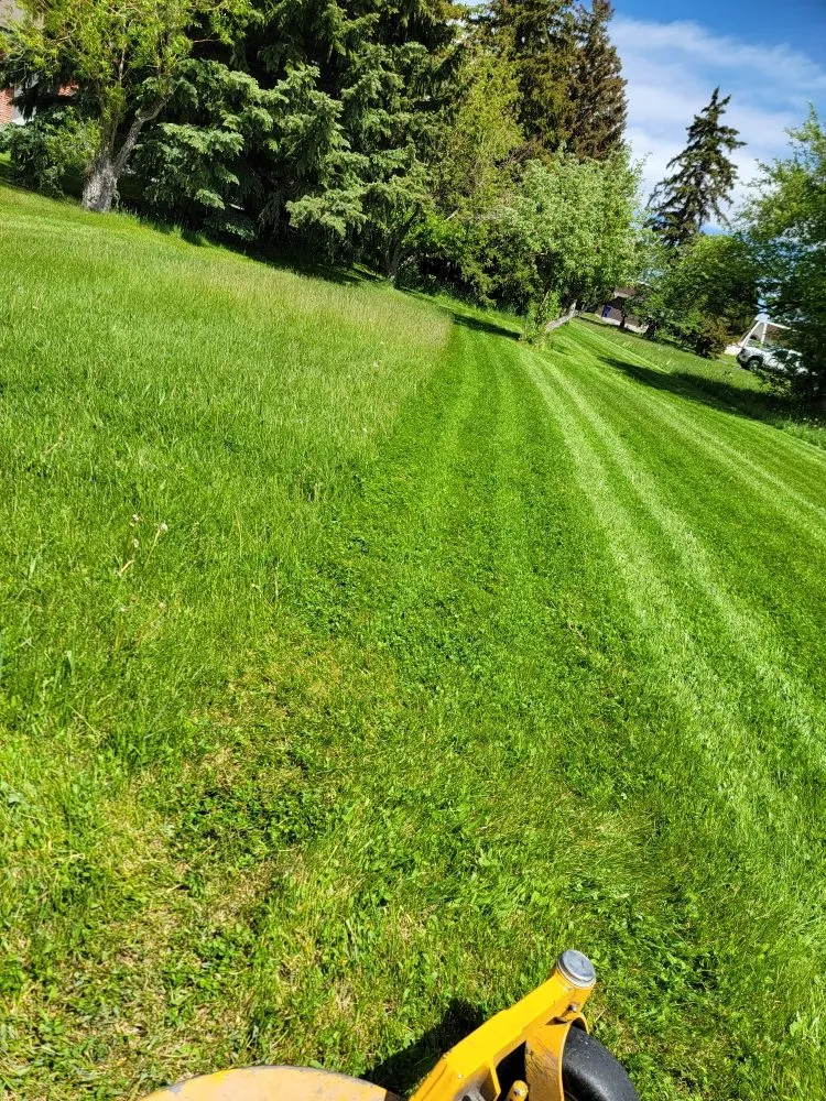 Custom garden landscaping for outdoor upgrades in Idaho Falls, ID by Fjords Lawn Care