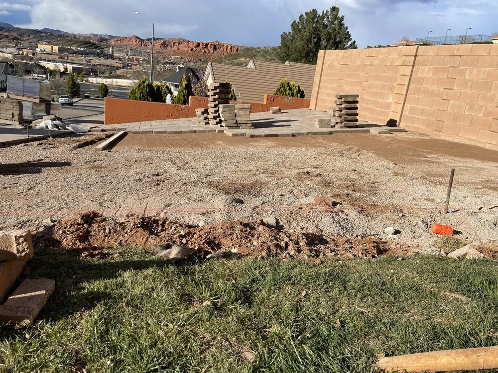 Professional outdoor landscaping in St. George, UT by FL Landscape