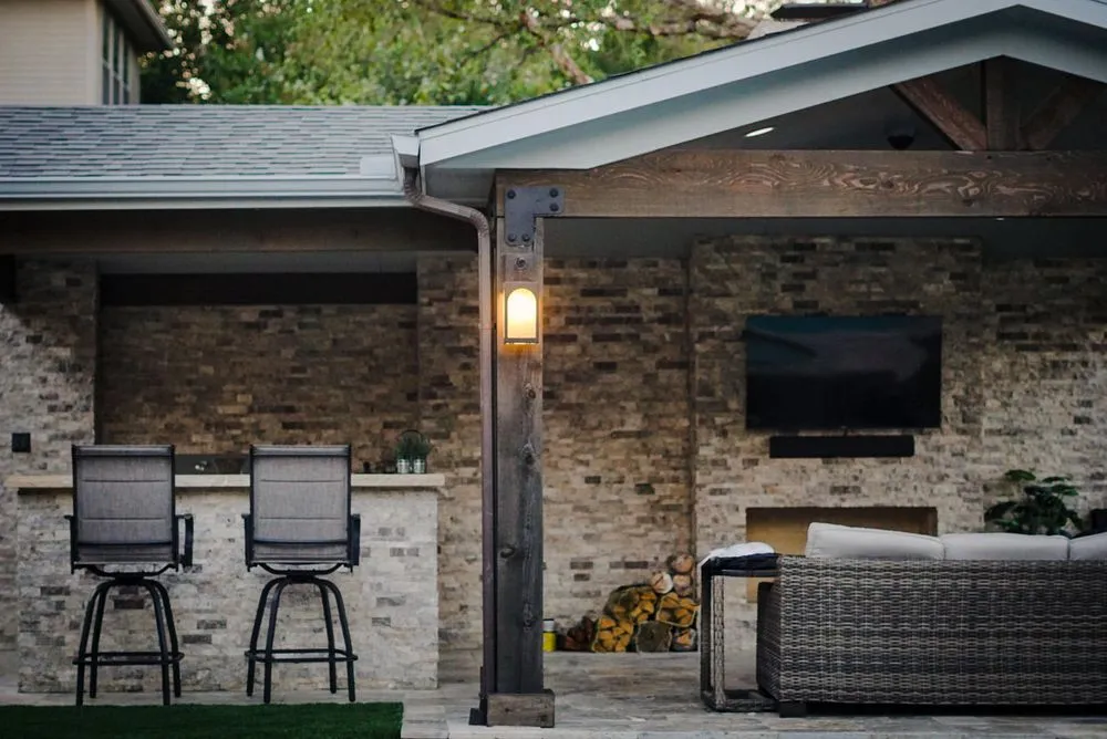 Custom landscape installation in Grapevine, TX - FlagScaping