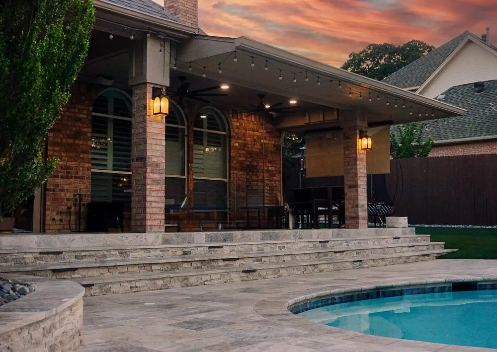 Affordable residential landscaping for residential properties in Grapevine, TX by FlagScaping