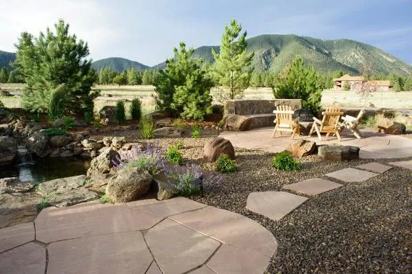 Trusted landscape installation with custom design in Flagstaff, AZ by Flagstaff Native Plant & Seed