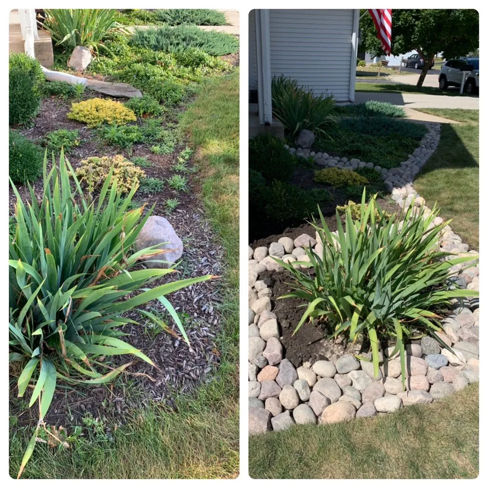 Expert yard maintenance for homes in Harvard, IL by Flagstone Views Landscaping