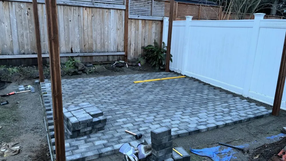 Local garden landscaping with custom design in Edmonds, WA by Flamenco Landscaping