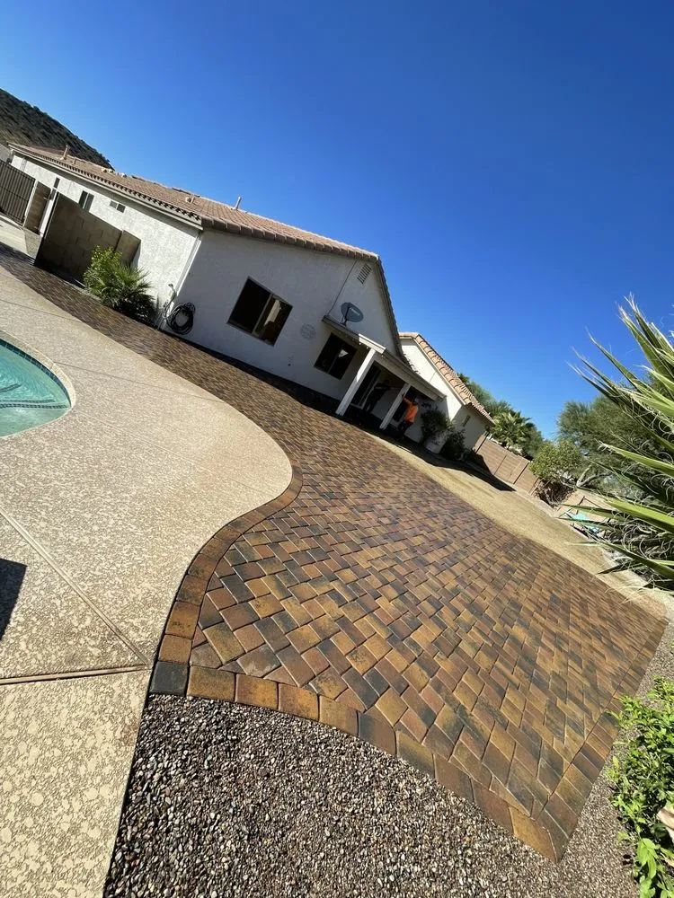 Affordable landscape design for beautiful yards in Peoria, AZ by Flaming Phoenix Landscaping