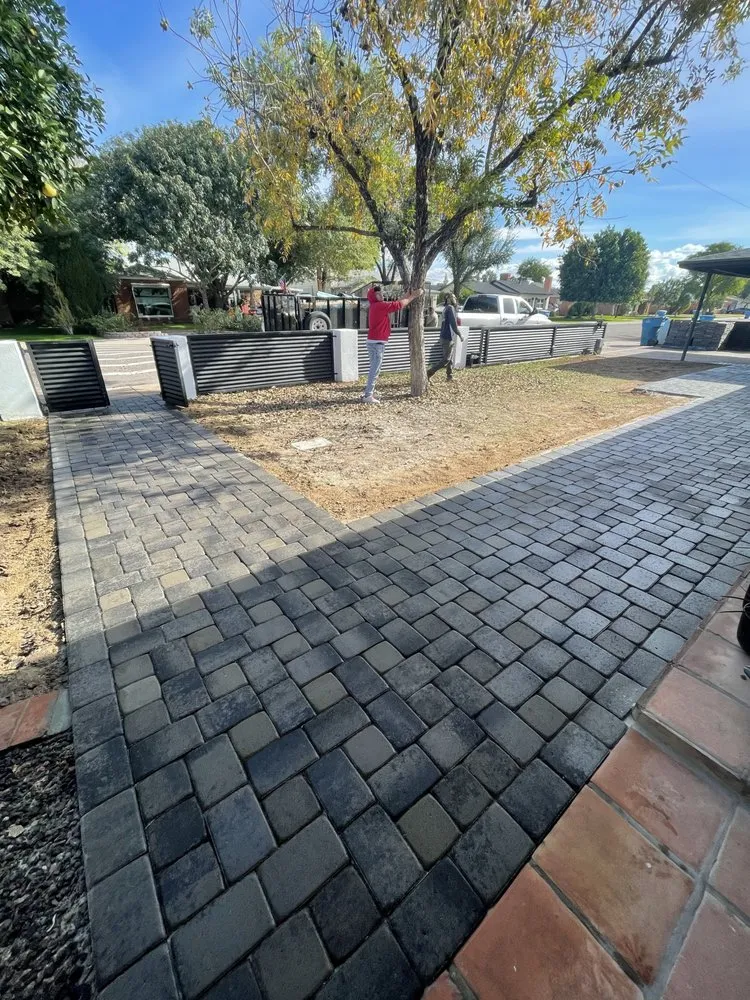 Reliable yard cleanup service for year-round maintenance in Peoria, AZ by Flaming Phoenix Landscaping