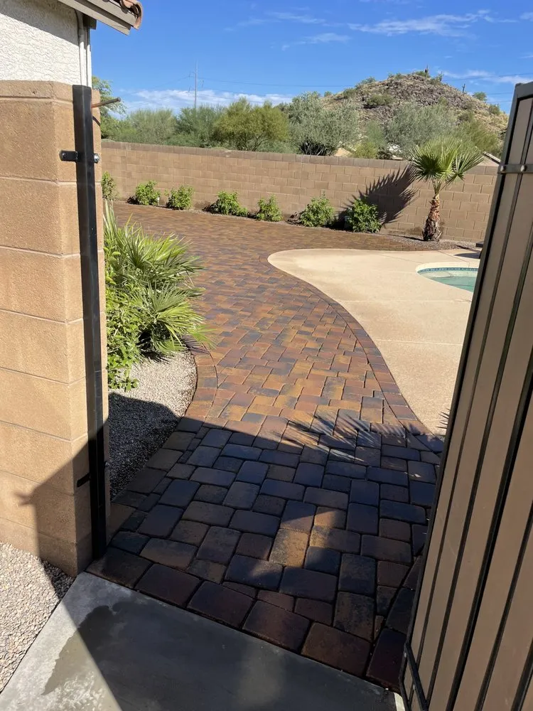 Top-rated outdoor landscaping in Peoria, AZ by Flaming Phoenix Landscaping
