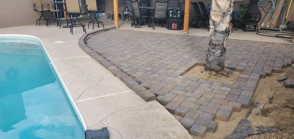 Local lawn care service for outdoor upgrades in Peoria, AZ by Flaming Phoenix Landscaping