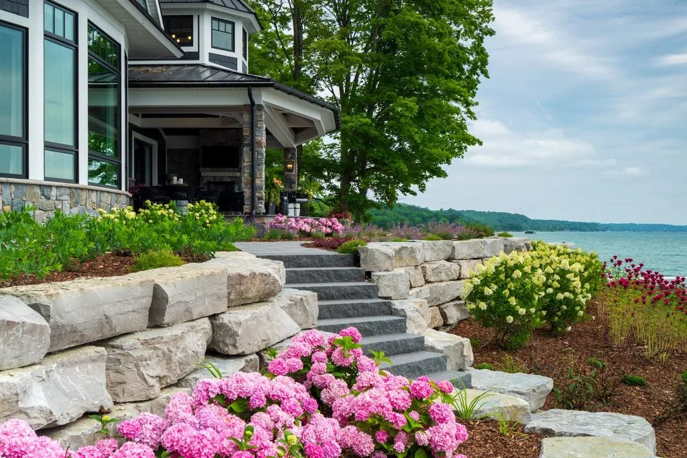 Professional landscape installation for outdoor upgrades across Traverse City, MI - Flaska Landscaping