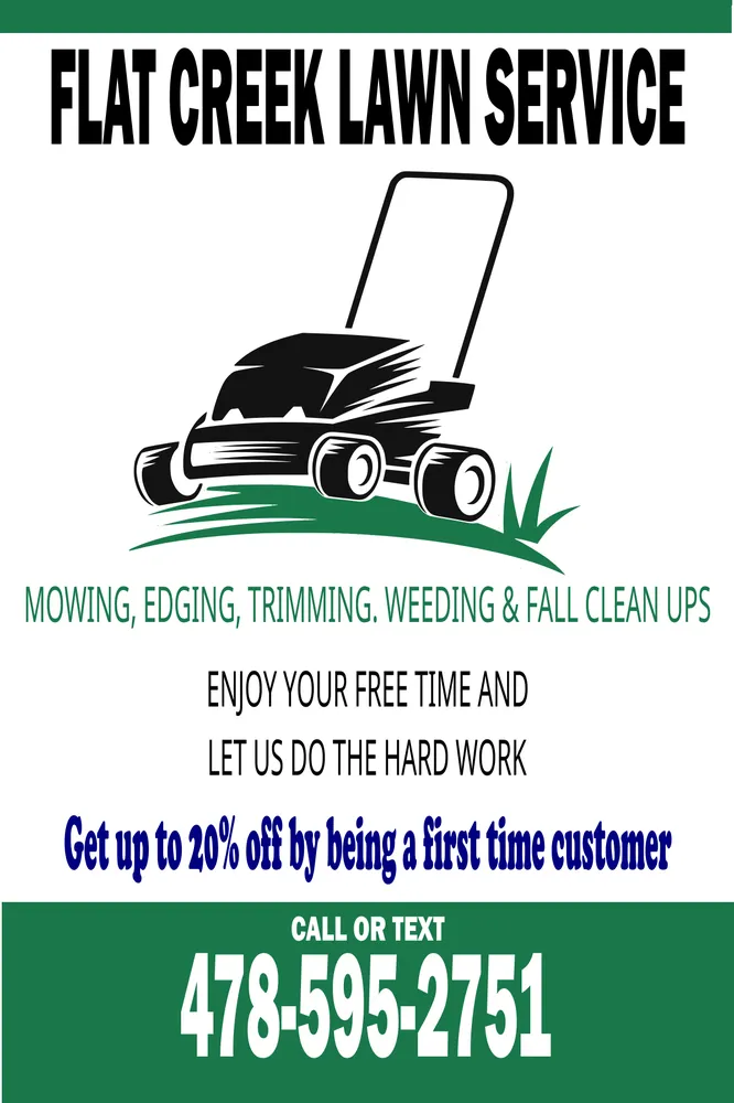 Reliable yard cleanup service in Mount Vernon, GA by Flat Creek Lawn Service