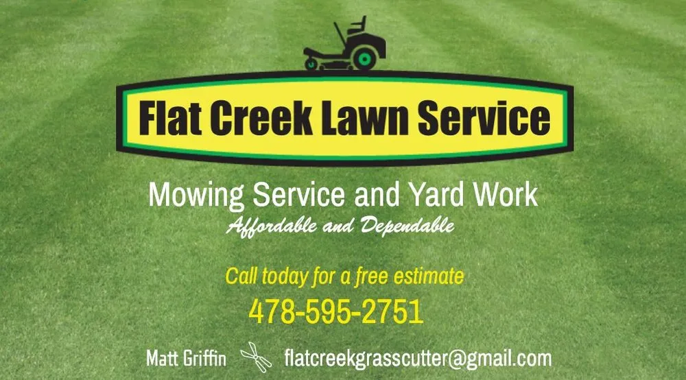 Top-rated yard cleanup service in Mount Vernon, GA by Flat Creek Lawn Service