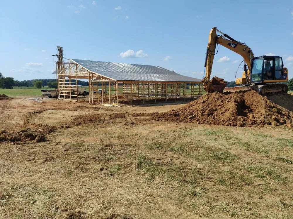 Professional lawn mowing service in Milroy, IN - Flat Rock Excavating