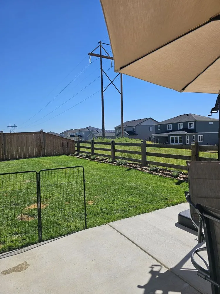 Professional lawn mowing service in Longmont, CO by Flatirons Outdoor Living