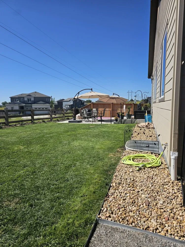 Custom yard cleanup service for homes across Longmont, CO - Flatirons Outdoor Living