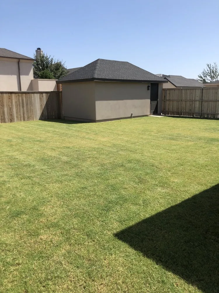 Local outdoor landscaping in Lubbock, TX by Flatland Lawn Services