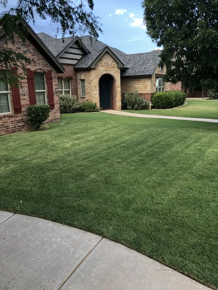 Reliable outdoor landscaping with custom design in Lubbock, TX by Flatland Lawn Services