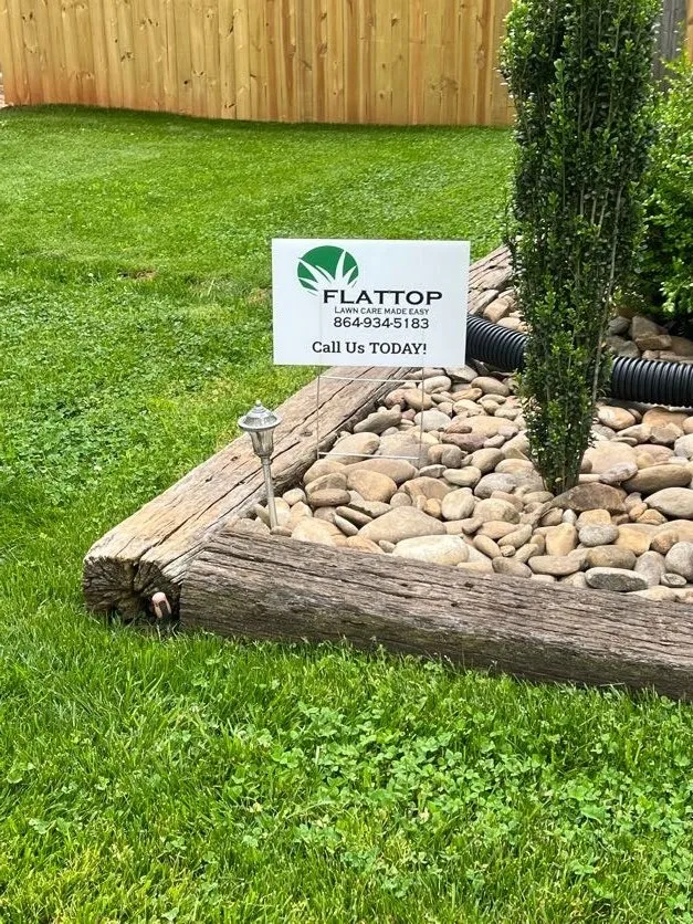 Local garden landscaping in Anderson, SC - Flattop