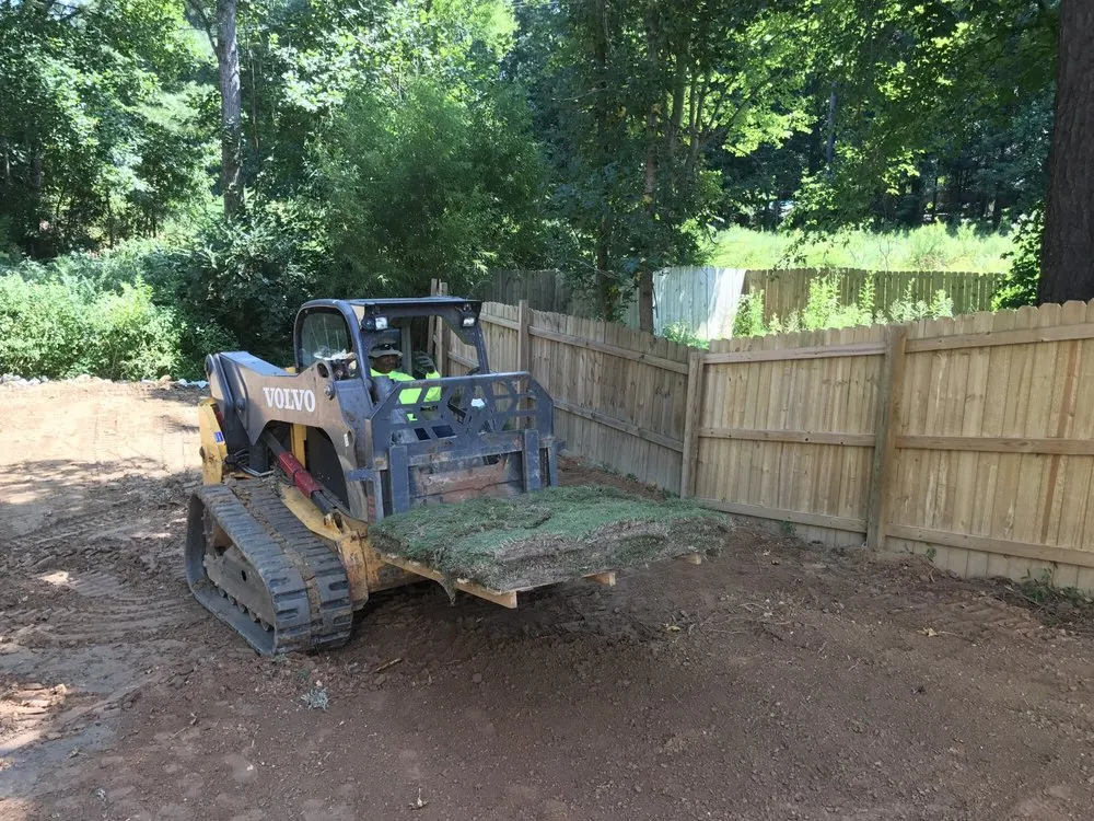 Local yard maintenance with custom design in Loganville, GA by Flaveney Enterprises