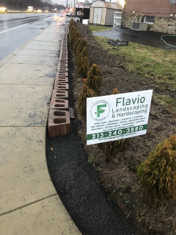 Reliable lawn mowing service in Bristol, PA by Flavio Landscaping