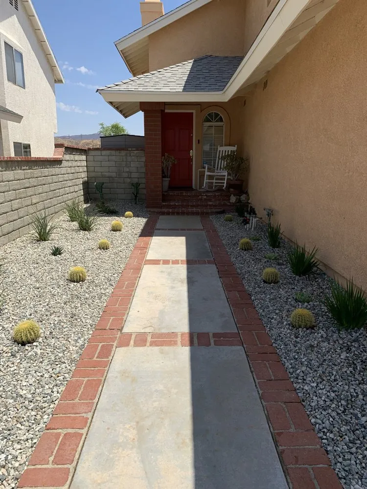 Top-rated landscape installation with custom design in Santa Clarita, CA by Flawless Gardens